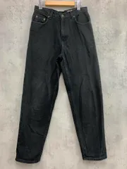 Eddie Bauer エディーバウアー ヴィンテージ 90's ジーンズ ブラック デニムパンツ size10/黒 ■■◎メンズのサムネイル