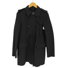 アクアスキュータム AQUASCUTUM lanificio campore社 ダブルボタン ウール100 ピーコート レディース UK：10 のサムネイル