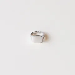 TOM WOOD トムウッド Mini Cushion Ring ミニクッションリング シルバー925 4号 レディース ウィメンズのサムネイル