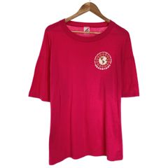 【中古】　JERZEES　Tシャツ　90s vintage　90年代　OLD　半袖　トップス　クルーネック　プリント　オーバーサイズ　USA製　古着　/4376
