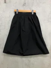 BMING bｙBEAMS ビーミングバイビームス ひざ丈 光沢 スカート sizeS/黒 ■■ レディースのサムネイル