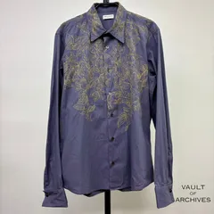 DRIES VAN NOTEN ドリスヴァンノッテン｜2000年代 花柄刺繍シャツのサムネイル