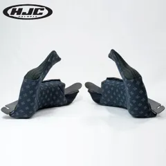 HJC ヘルメット HJP426 チークパッド:RPHA11:プリントロゴタイプ 標準:XL用 カラー:グレー(プリントロゴ) サイズ:XL(25mm)のサムネイル