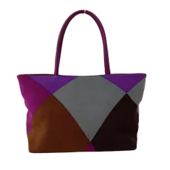 EMILIO PUCCI/エミリオプッチ/トートバッグ/パープル×ブラウン/レディース/RS2369のサムネイル