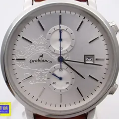 OROBIANCO オロビアンコ メンズ クォーツ クロノ 革ベルト OR0070 中古B+ 【送料無料】 B-2418【質屋出品】のサムネイル