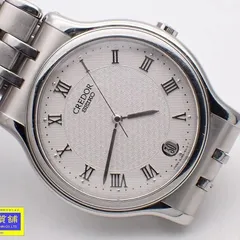 SEIKO CREDOR セイコー クレドール メンズクォーツ 8J86-6A00 SS シルバーダイヤル  電池交換済 中古B 【送料無料】 B-2412【質屋出品】のサムネイル