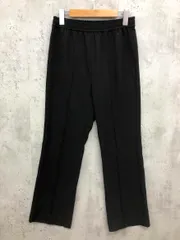 SHIPS any シップスエニィ ピンタック セミフレア イージー フルレングス イージー パンツ size38/黒 ■■ レディースのサムネイル