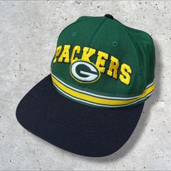 90s Starter NFL Green Bay Packers ロゴ キャップ グリーン ブラック