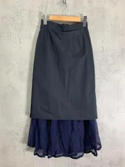 sakayori サカヨリ s26-32301 メッシュ リバーシブル スカート size36/黒 ■■ レディースのサムネイル