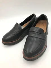 clarks クラークス 61267040 レザー コイン ローファー シューズ sizeUS7/黒 ■■ レディースのサムネイル