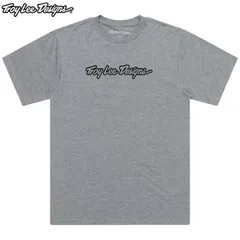 Troy Lee Designs トロイリーデザインズ TDA058 SIGNATURESHORTSLEEVETEE カラー：GRAY HEATHER サイズ：Lのサムネイル