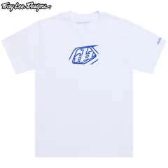 Troy Lee Designs トロイリーデザインズ TDA059 BADGESHORTSLEEVETEE カラー：WHITE サイズ：Mのサムネイル