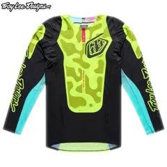 Troy Lee Designs トロイリーデザインズ TDU230 SEPROジャージ カラー：MYTH BLACK/FLO YELLOW サイズ：Sのサムネイル