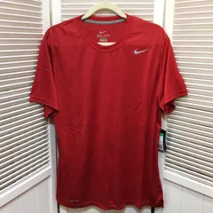 未使用☆NIKE ナイキ DRI FIT ドライフィット メンズTシャツ XL レッド 赤のサムネイル