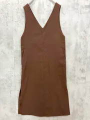 ADAM ET ROPE' アダムエロペ gae-59560-b Iライン ジャンパー スカート sizeF/茶 ■■ レディースのサムネイル