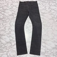 希少【attachment アタッチメント  【商品名】archive バナナパンツ カーブデニム/立体裁断 デニム パンツのサムネイル