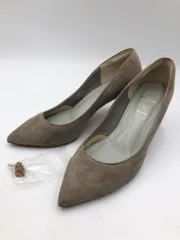 PICHE ABAHOUSE ピシェ アバハウス 日本製 ローヒール パンプス size36/グレー ■■ レディースのサムネイル