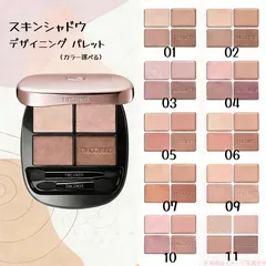 01 02 03 04 05 06 07 コスメデコルテ　スキンシャドウ デザイニング パレット / 本体　01 02 03 04 05 06 07 09 10 11　カラー選択　国内正規品　OLメイク　オフィス　ナチュナルメイクのサムネイル
