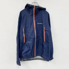 Mont-bell　モンベル　ストームクルーザー　フルジップナイロンパーカー　紺　ネイビー　古着のサムネイル