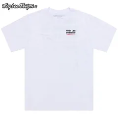 Troy Lee Designs トロイリーデザインズ TDA047 FACTORY SHORT SLEEVE TEE カラー:WHITE サイズ:Lのサムネイル
