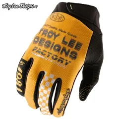 Troy Lee Designs トロイリーデザインズ TDT085 GP PRO グローブ カラー:FACTORY GOLD サイズ:Lのサムネイル