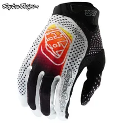 Troy Lee Designs トロイリーデザインズ TDT086 エアー グローブ カラー:OPTIC WHITE/BLACK サイズ:Mのサムネイル
