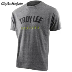 Troy Lee Designs トロイリーデザインズ TDA038 BOLT SHORT SLEEVE TEE カラー:SNOW HTR サイズ:Mのサムネイル
