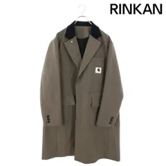 サカイ ×カーハート Carhartt  24SS  Suiting Bonding Coat 24-03386M リバーシブルロゴチェスターコート メンズ 2のサムネイル