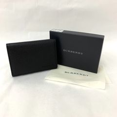 D8989 新品未使用！ BURBERRY バーバリー ノバチェック レザー 二