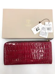 TOPKAPI VACCHETTA トプカピ ロングウォレット クロコ 型押し 長 財布 ピンク ■■ レディースのサムネイル