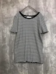 OPAQUE.CLIP オペーク ドット クリップ リブ ボーダー メロー カットソー sizeL/ブラック系 ■◆ レディースのサムネイル