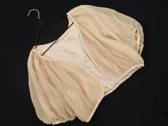 WILLSELECTION ウィルセレクション シフォン ボレロ カーディガン size1/ベージュ ■◆ レディースのサムネイル