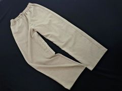 w closet ダブルクローゼット イージー パンツ sizeF/ベージュ ■■ レディース