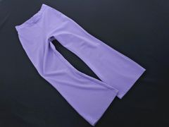 chocol raffine robe ショコラフィネローブ フレア パンツ sizeF/パープル ■■ レディース