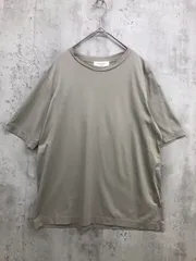 美品 OPAQUE.CLIP オペークドットクリップ クルーネック ベーシック 無地 Tシャツ size40/L/グリーン系 ■◆ レディースのサムネイル
