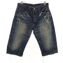 SUGAR CANE シュガーケーン デニムショートパンツ W32 インディゴ メンズ 古着のサムネイル