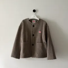 Danton ウールライト ファイル ノーカラー ジャケットのサムネイル