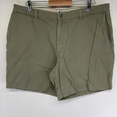 古着 コロンビア Columbia ダック パンツ ハーフパンツ ワンポイントロゴ ショート ジッパーフライ w40  カーキ系 メンズのサムネイル