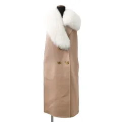 フェンディ コート ジレコート ウール フォックスファー レディースサイズ36 FF8722 FENDI アウターのサムネイル