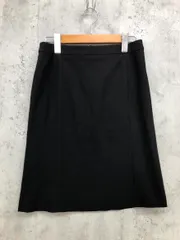 iCB アイシービー ひざ丈 タイト スカート size4/黒 ■■ レディースのサムネイル
