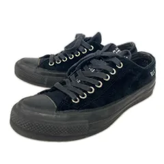 N.HOOLYWOOD エヌハリウッド ×CONVERSE コンバース スエード ローカットスニーカー size27.5/ブラックのサムネイル