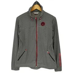 マンシングウェア Munsingwear 千鳥格子 ラインストーン ジップアップジャケット レディース import：L のサムネイル