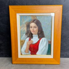 吉野谷幸重 Yoshinoya Yukishige 婦人像 油絵 F6号 真作 - メルカリ