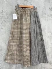 新品 179/WG 179ダブルジー ニコルクラブ プリーツMIX スカート size38/チェック ■◇ レディースのサムネイル
