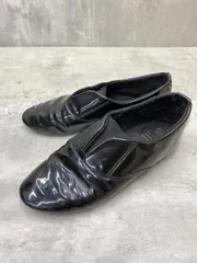 Crown クラウン 英国製 パテントレザーエナメルスリッポン シューズ size6（24cm相当）/黒 ■■ レディースのサムネイル