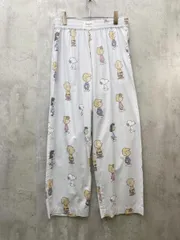 gelato pique ジェラートピケ オム パジャマ PEANUTS 総柄 ロング スヌーピー ナイトウェア ルームウェア パンツ sizeL/ブルー ■◆ メンズのサムネイル