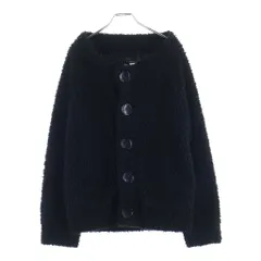 LIMI feu (リミフゥ) ボア ノーカラーカーディガン ジャケット ブラック レディースのサムネイル
