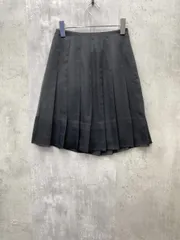ofuon オフオン シフォン プリーツ ひざ丈 スカート カジュアル きれいめ size38/ブラック ■◆ レディースのサムネイル