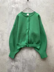 Dot & Stripes CHILD WOMAN ドットアンドストライプスチャイルドウーマン AMOSSAミラノリブパフスリーブ カーディガン 羽織り sizeF/グリーン ■◇ レディースのサムネイル
