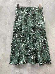 新品 VICKY ビッキー リーフ柄 フレア スカート ミモレ丈 ストリート 個性的 size2/グリーン ■◆◎レディースのサムネイル